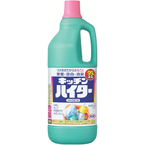 トラスコ中山 Kao キッチンハイター 大 1500ml（ご注文単位1個）【直送品】