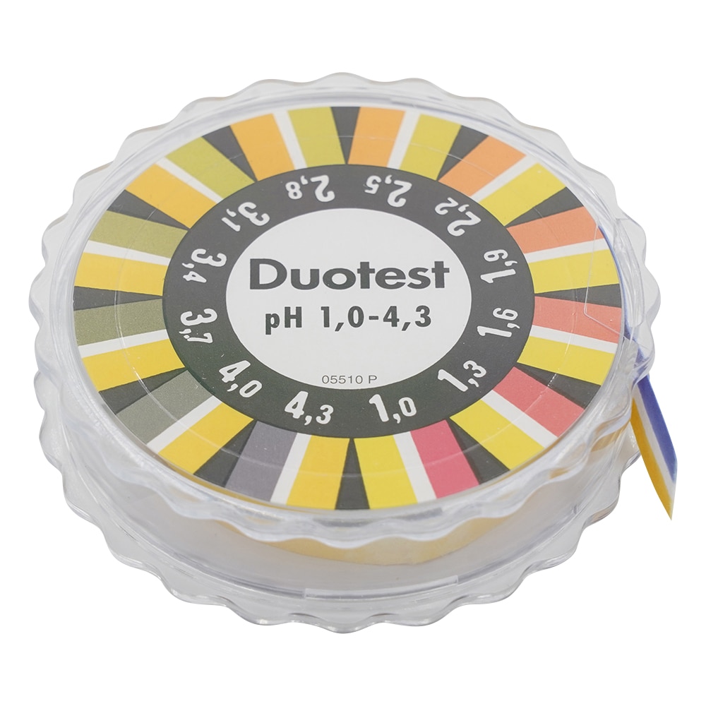 MACHEREY-NAGEL ツーバンドpH試験紙　DUOTEST　1.0-4.3　MN90302 1巻（ご注文単位1巻）【直送品】