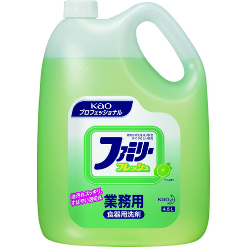 トラスコ中山 Kao 業務用ファミリーフレッシュ4.5L（ご注文単位1個）【直送品】