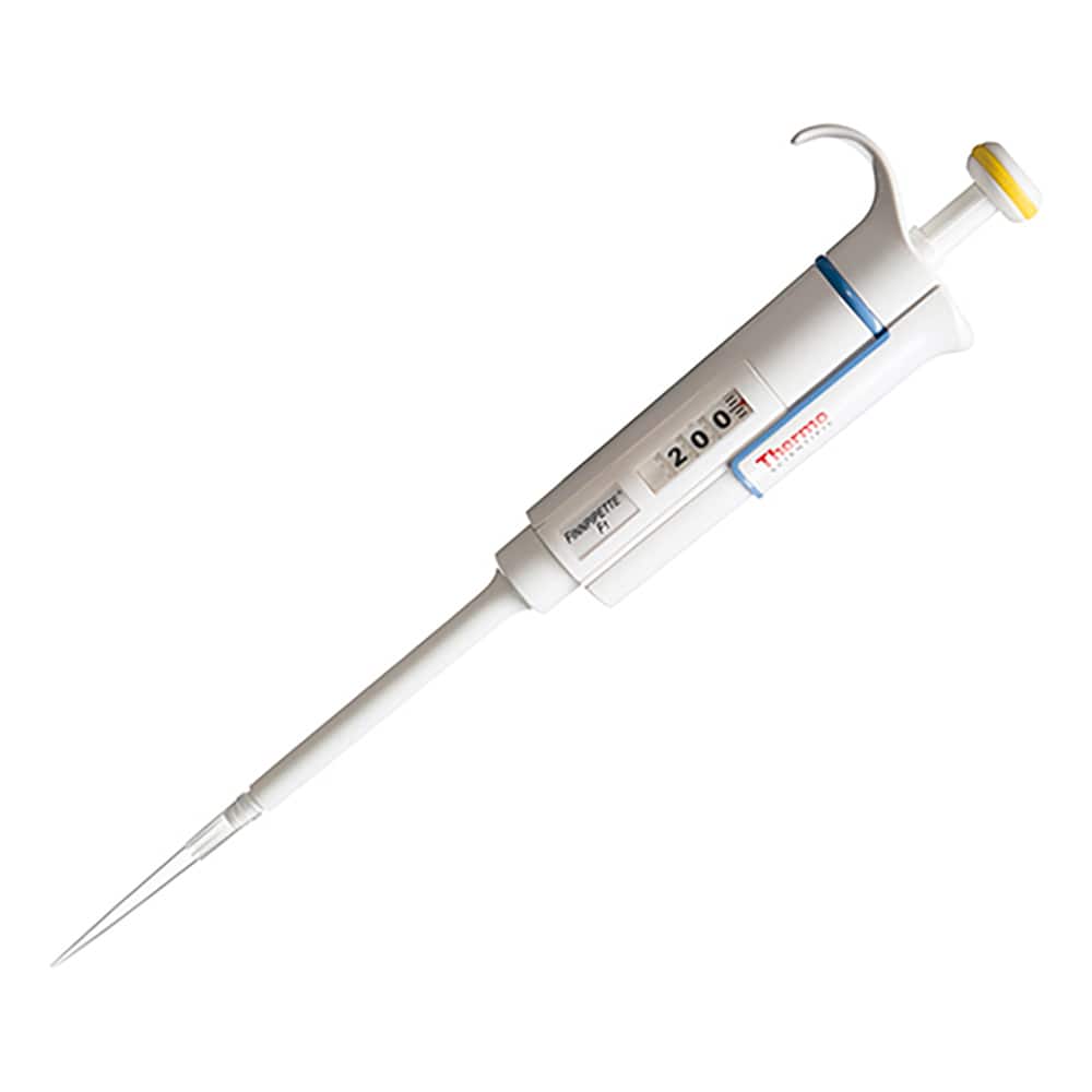 Thermo　Scientific　Finnpipette フィンピペットF1(シングルチャンネル)　0.2～2μL　cv10.00％　4641010N 1本（ご注文単位1本）【直送品】