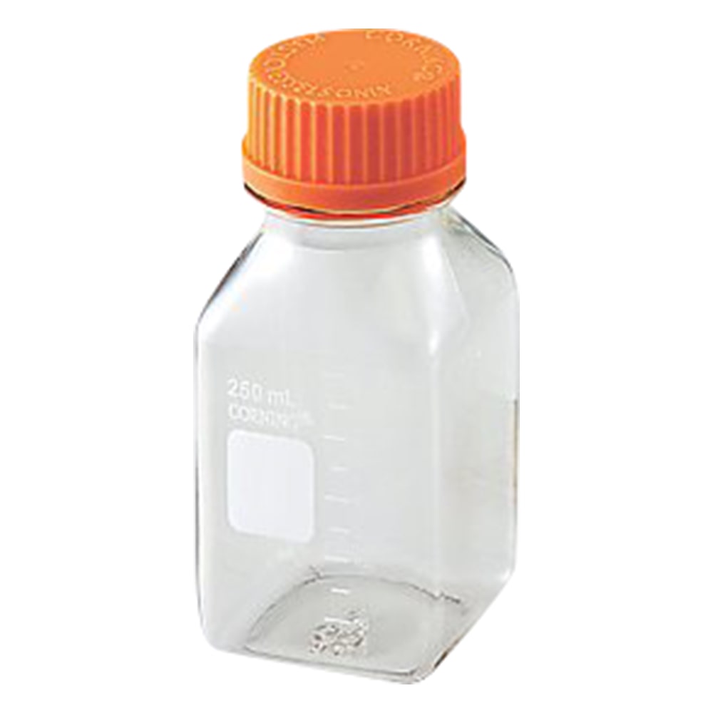 コーニング ストレージボトル 角型 250mL 1箱（24個入）　431431 1箱（ご注文単位1箱）【直送品】