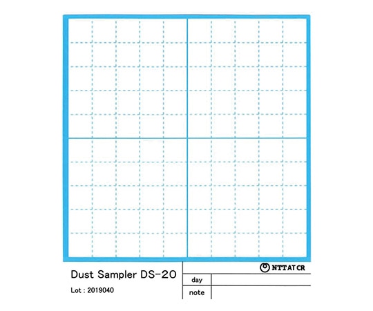 NTT-ATクリエイティブ ダストサンプラー　黒色系異物用　100枚入　DS-20 1袋（ご注文単位1袋）【直送品】