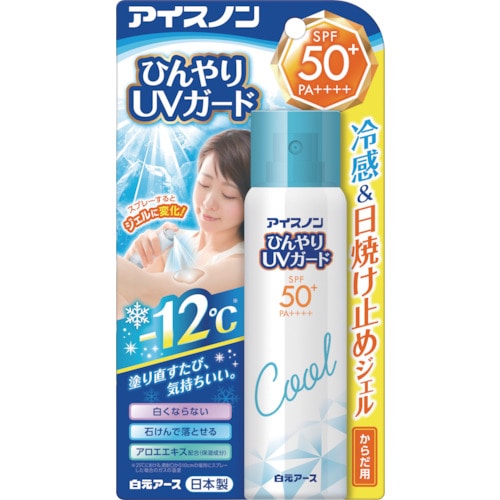 トラスコ中山 アイスノン アイスノン ひんやりUVガード 566-1534  (ご注文単位1個) 【直送品】