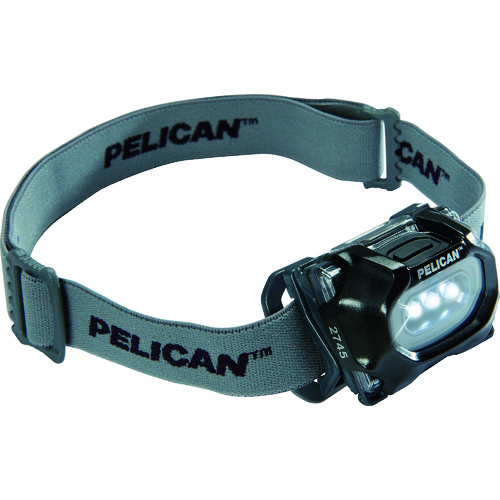 トラスコ中山 PELICAN 2745 ヘッドアップライト 黒（ご注文単位1個）【直送品】