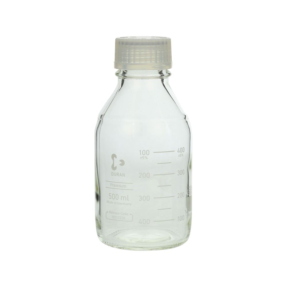 DWK Life Sciences プレミアムボトル（デュラン(R)）　500mL　017260-500A 1本（ご注文単位1本）【直送品】