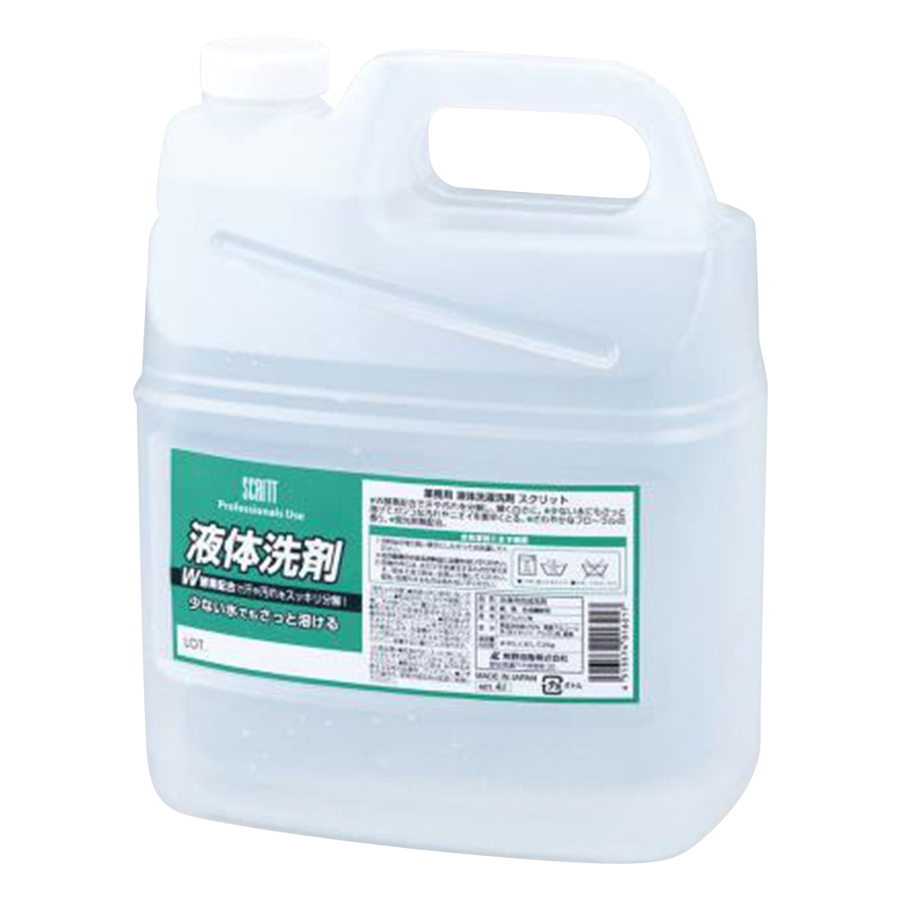 熊野油脂 液体洗剤(業務用) 4L　4229 1個（ご注文単位1個）【直送品】