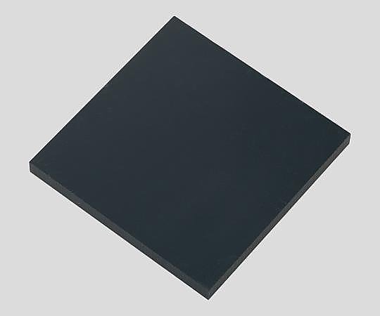 アズワン ABS樹脂板　黒色　10mm×200mm×200mm　 1枚（ご注文単位1枚）【直送品】