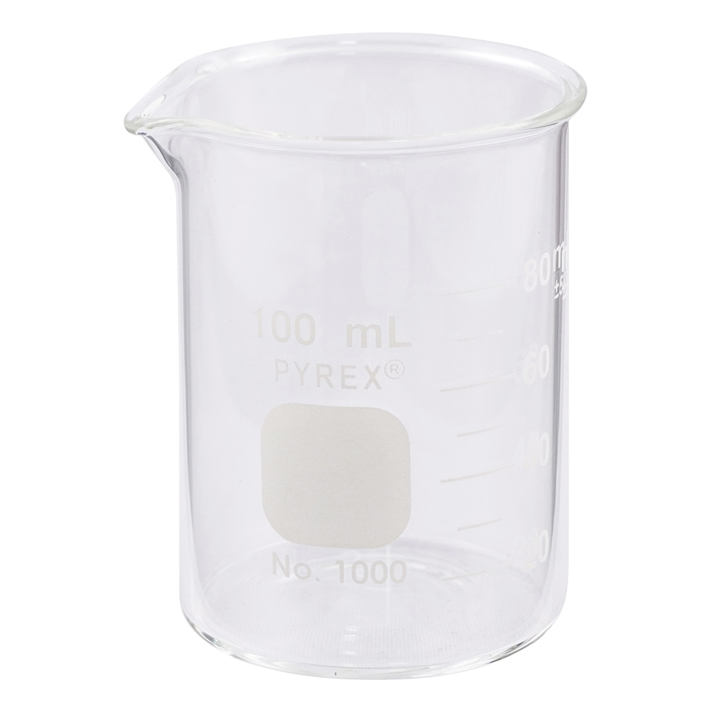 コーニング・PYREX ビーカー　PYREX(R)　100mL　1000-100 1個（ご注文単位1個）【直送品】