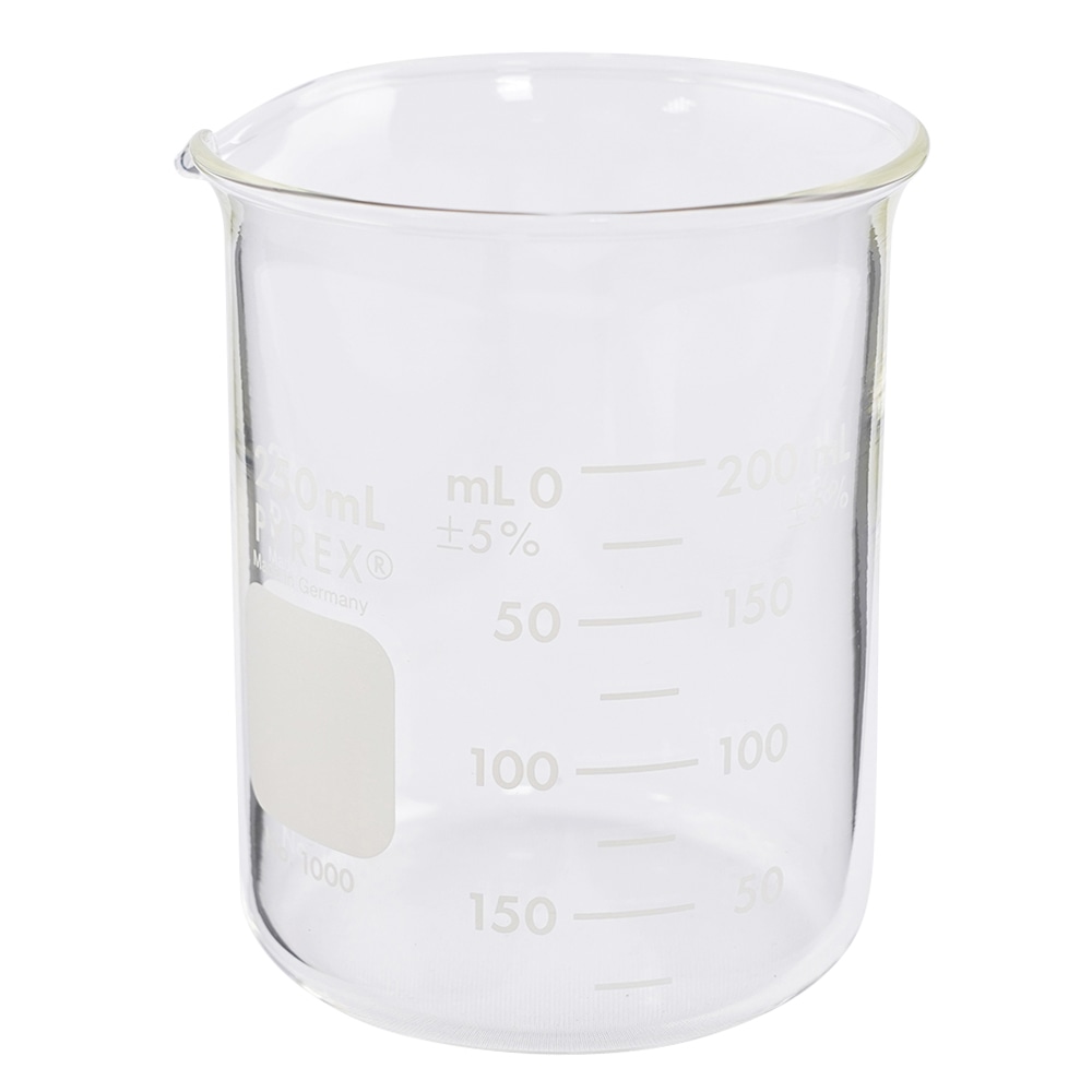 コーニング・PYREX ビーカー　PYREX(R)　250mL　1000-250 1個（ご注文単位1個）【直送品】