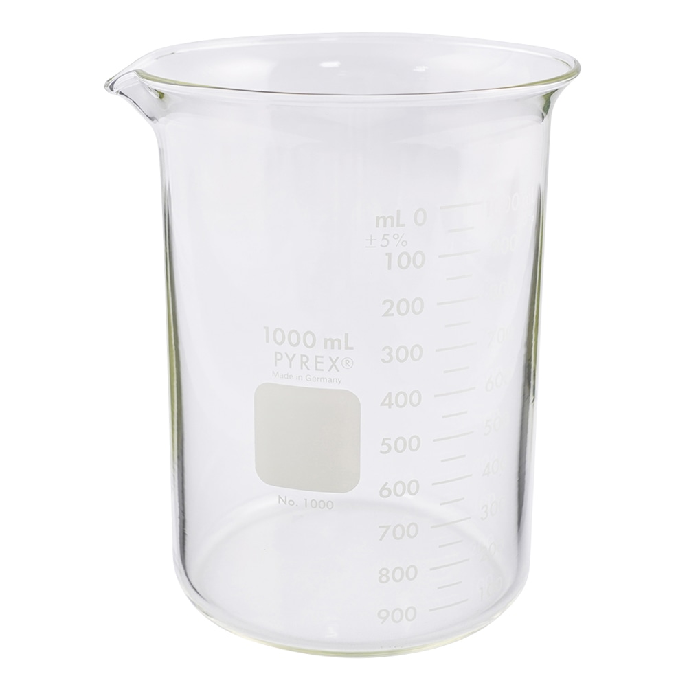 コーニング・PYREX ビーカー　PYREX(R)　1000mL　1000-1L 1個（ご注文単位1個）【直送品】