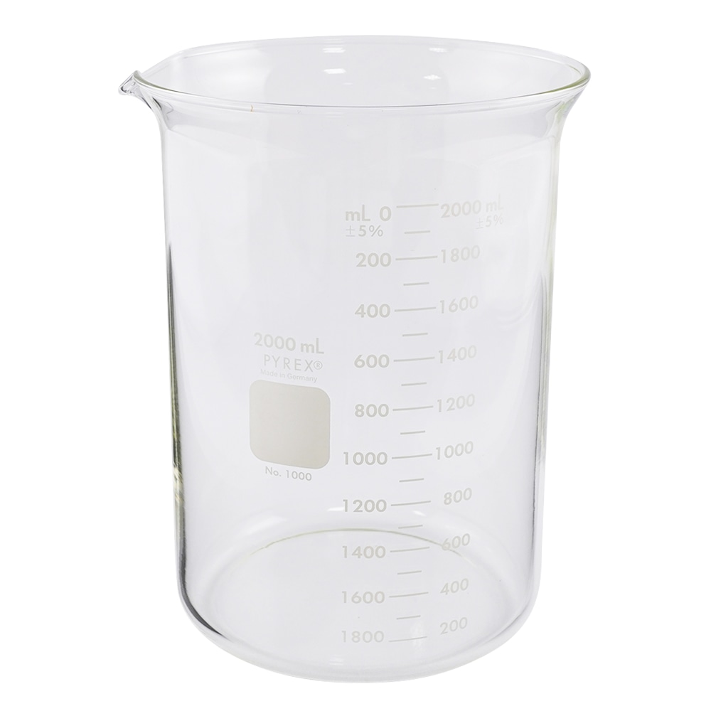 コーニング・PYREX ビーカー　PYREX(R)　2000mL　1000-2L 1個（ご注文単位1個）【直送品】