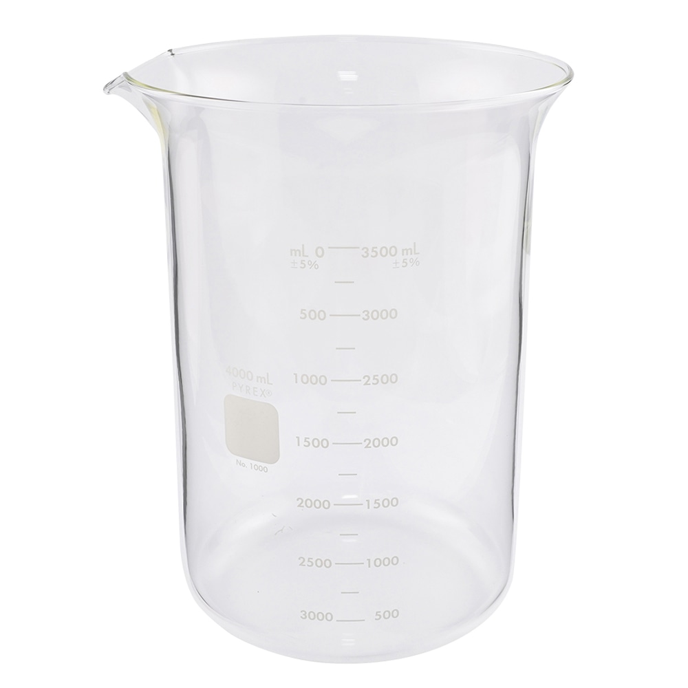 コーニング・PYREX ビーカー　PYREX(R)　4000mL　1000-4L 1個（ご注文単位1個）【直送品】