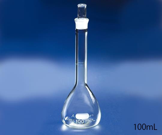 コーニング・PYREX メスフラスコ　CLassA　白・保証書付き 25mL　5680-25 1個（ご注文単位1個）【直送品】