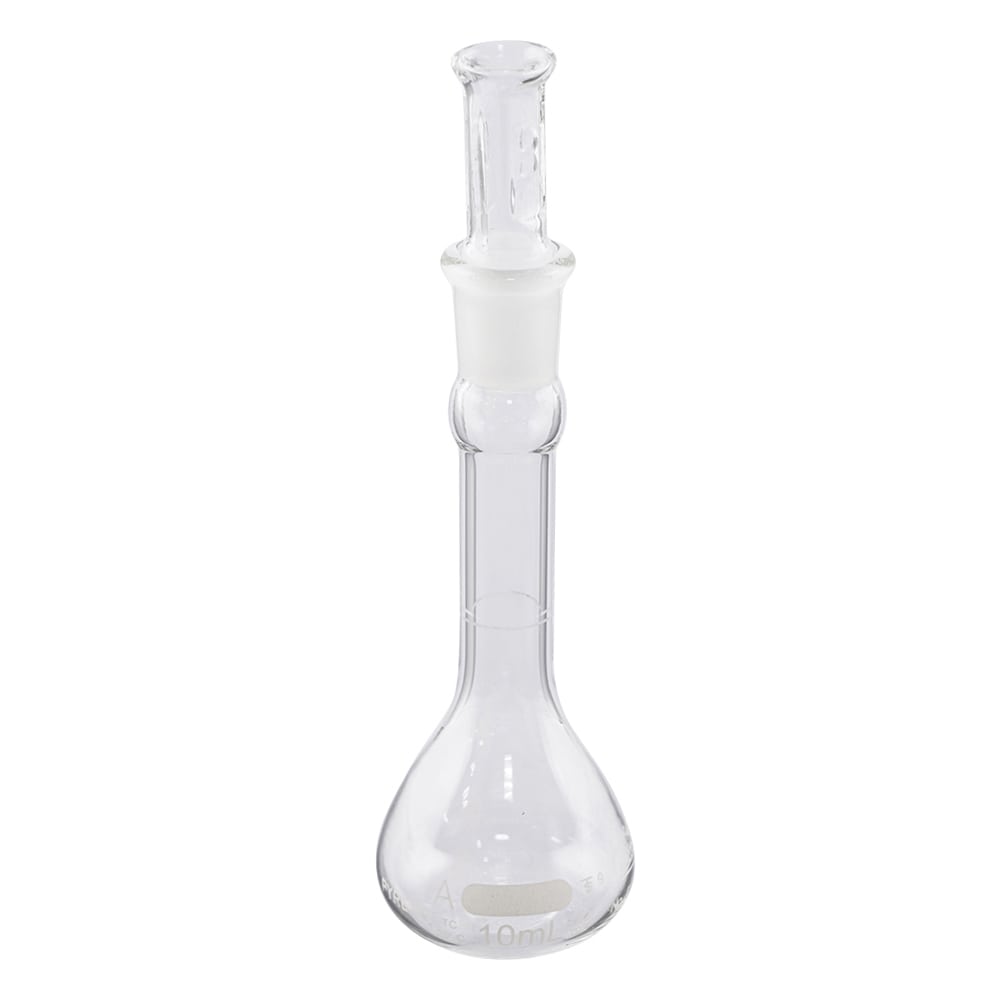 コーニング・PYREX メスフラスコ　CLassA　白 10mL　5640-10 1個（ご注文単位1個）【直送品】