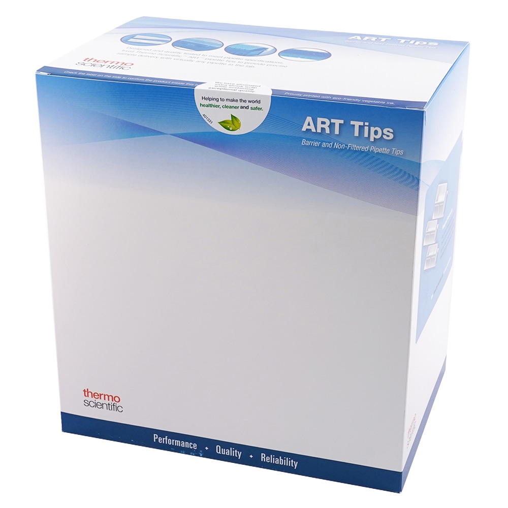 Thermo　Scientific　ART ピペットチップ（ART） 1000μL 未滅菌 1箱（96本×8ラック入）　3792-HR 1箱（ご注文単位1箱）【直送品】