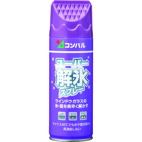 トラスコ中山 コンパル コンパルスーパー解氷スプレー330ml 225-8450  (ご注文単位1本) 【直送品】