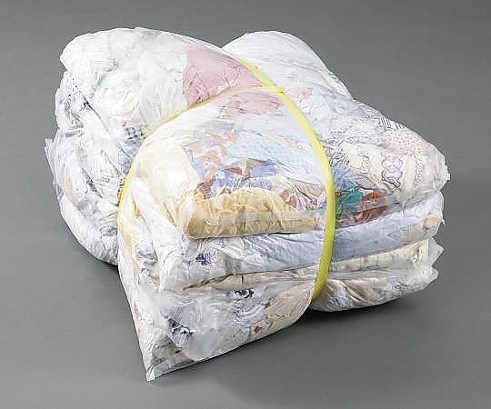 日光物産 縞ウエス　淡色　1セット(2kg×5袋入)　W0240 1セット（ご注文単位1セット）【直送品】