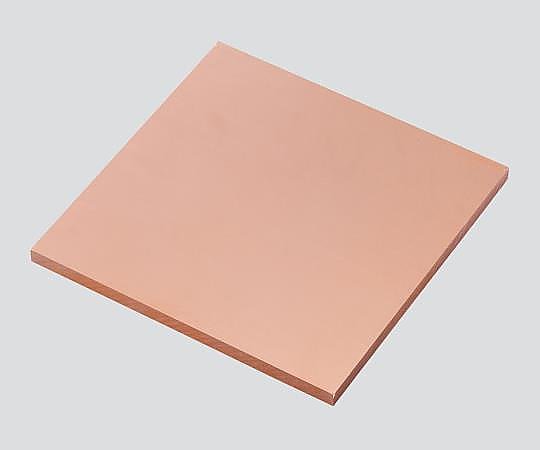 アズワン タフピッチ銅板　50×50×3　MPCUT-50×50×t3 1個（ご注文単位1個）【直送品】