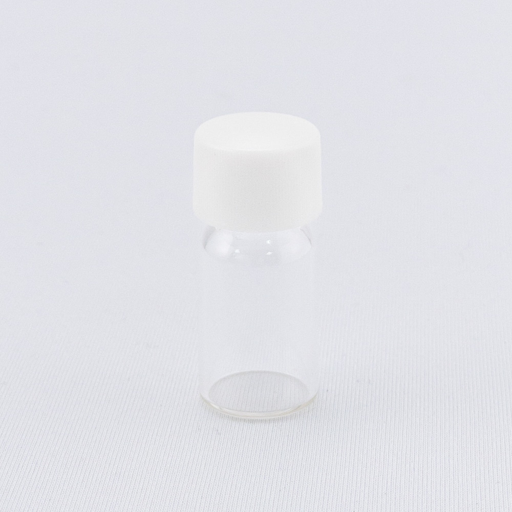 日電理化硝子 ねじ口びん（標準セット） 透明 2mL S-09A 1箱（100本入）　250004 1箱（ご注文単位1箱）【直送品】