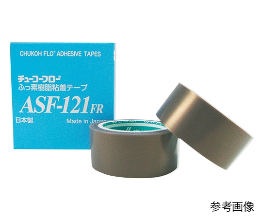 中興化成工業 チューコーフロー(R)フッ素樹脂フィルム粘着テープ ASF-121FR 38mm×10m×0.08mm　 1個（ご注文単位1個）【直送品】