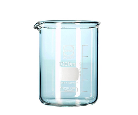 SCHOTT/DURAN 極厚ビーカー　1000mL　211075409 1個（ご注文単位1個）【直送品】