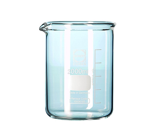 SCHOTT/DURAN 極厚ビーカー　2000mL　211076302 1個（ご注文単位1個）【直送品】