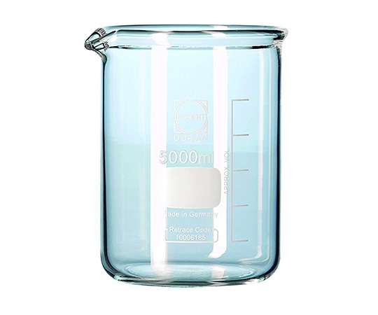 SCHOTT/DURAN 極厚ビーカー　5000mL　211077307 1個（ご注文単位1個）【直送品】