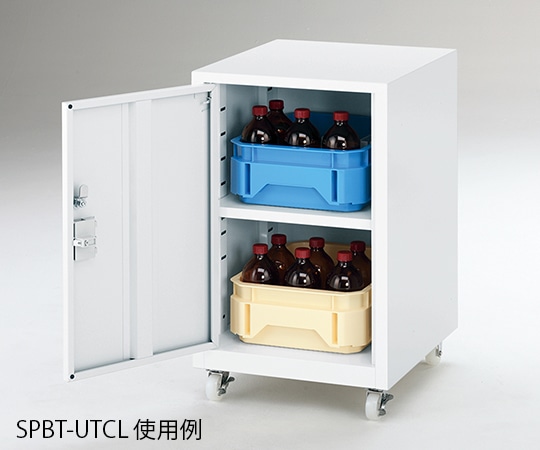 アズワン 薬品トレーユニット（UT-Lab.）　400×450×652mm　左扉　SPBT-UTCL 1個（ご注文単位1個）【直送品】