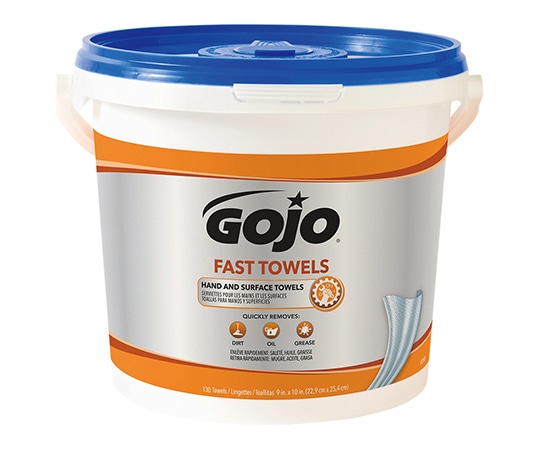 GOJO ハンドクリーナータオル（バケットタイプ） 1個（130枚入）　6298-04 1個（ご注文単位1個）【直送品】