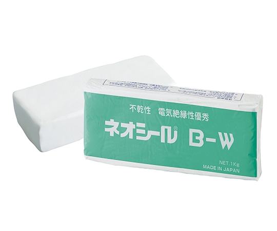 日東化成工業 ネオシール　1kgブロック　一般タイプ　ホワイト　B-W 1個（ご注文単位1個）【直送品】