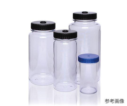 TriForest PC広口ボトル（オートクレーブ対応） 1000mL　WPC-1000-C 1本（ご注文単位1本）【直送品】