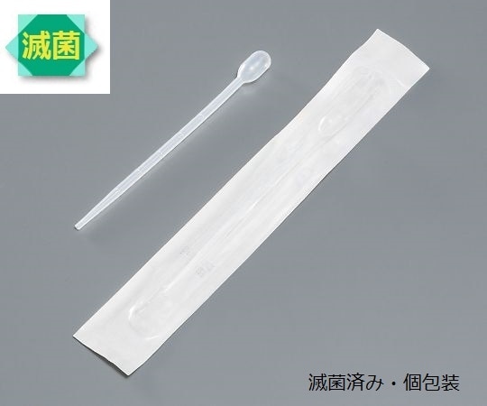 アズワン 微量用スポイト　0.5mL　1000本入　18121 1袋（ご注文単位1袋）【直送品】