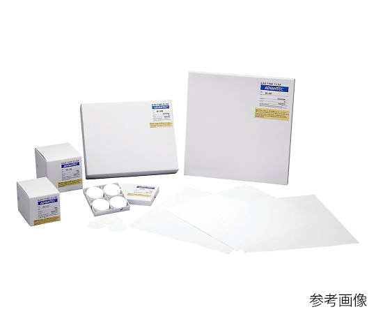 ADVANTEC ガラス濾紙　GA-100　10枚入　36283300 1箱（ご注文単位1箱）【直送品】