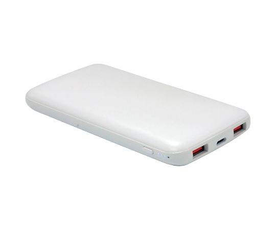 Lazos 携帯用充電器　10000mAh　L-MB10-W 1個（ご注文単位1個）【直送品】