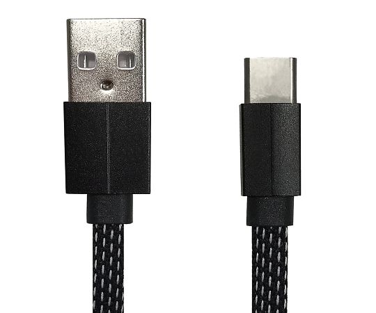 Lazos 接続ケーブル　USB（Type-A）-Type-C　L-TC3-BK1　 1個（ご注文単位1個）【直送品】