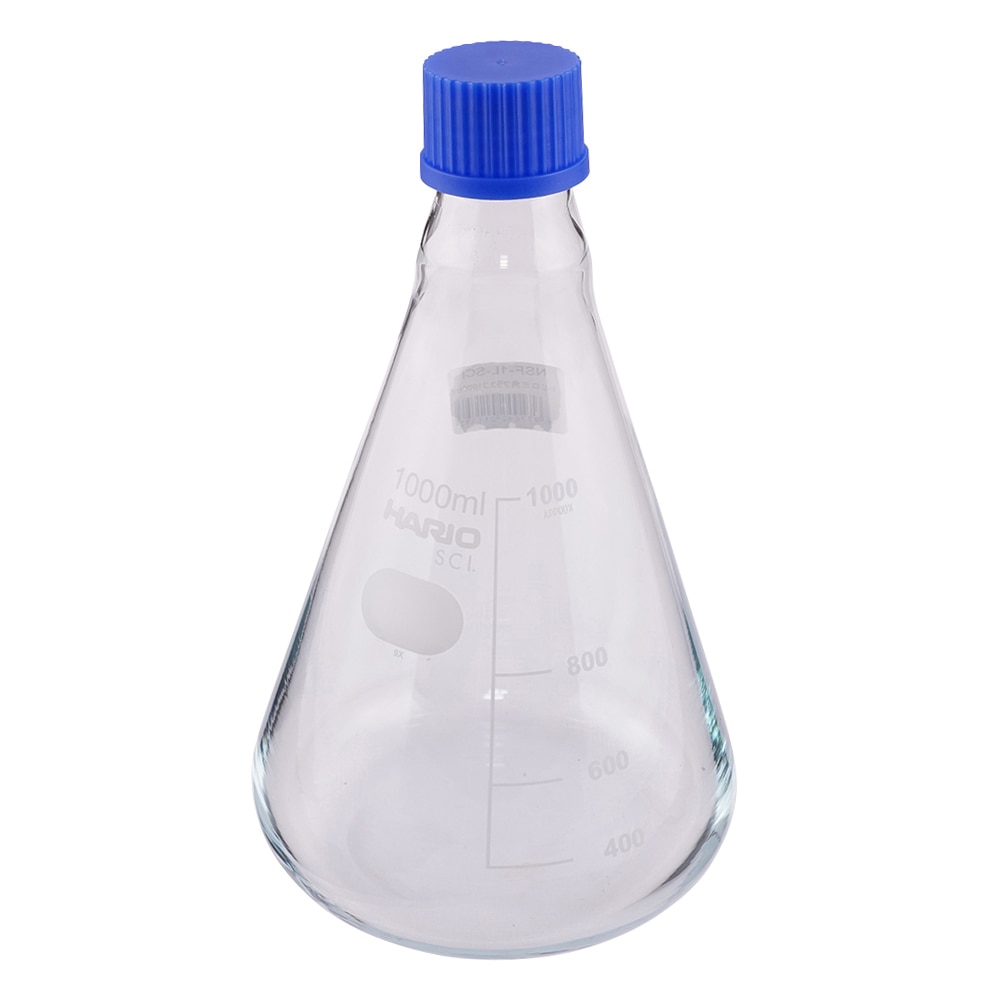 HARIO ねじ口三角フラスコ　1000mL　NSF-1L-SCI 1個（ご注文単位1個）【直送品】