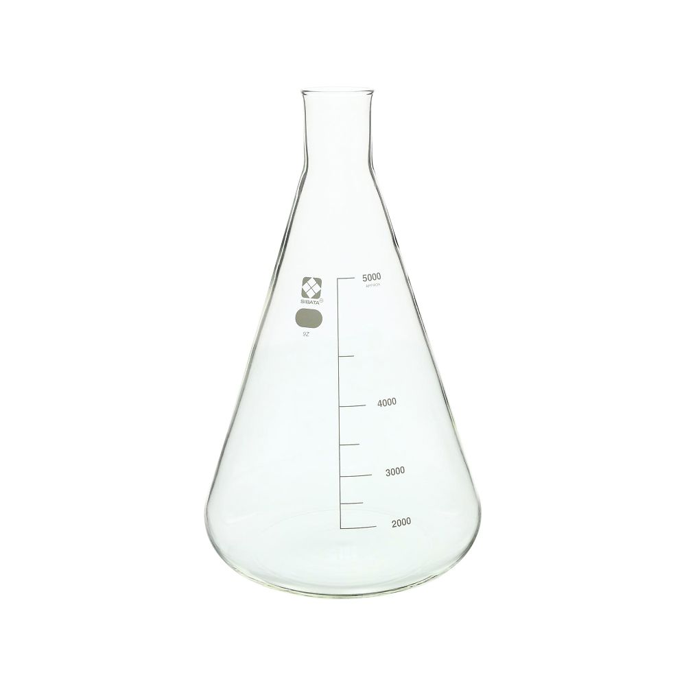 柴田科学 三角フラスコ　5000mL　010530-5000 1本（ご注文単位1本）【直送品】