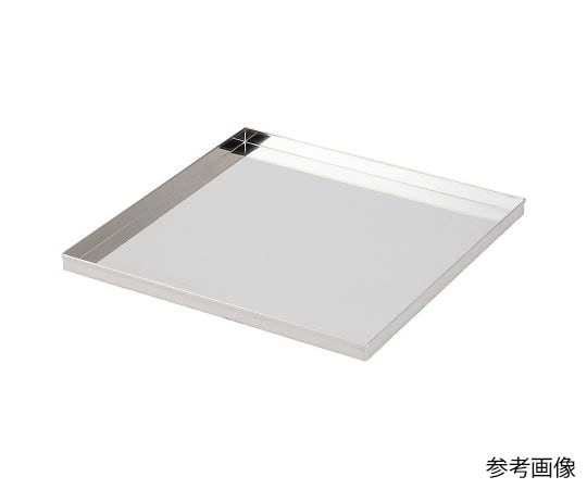 アズワン ステンレス大型バット（取手無）　850×550×30mm　 1個（ご注文単位1個）【直送品】