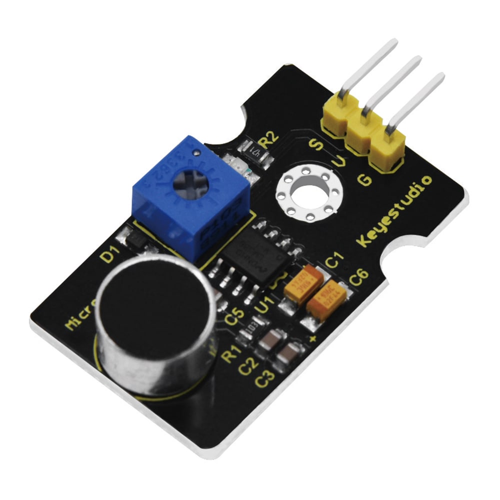 Keyestudio 音センサー（Arduino用）Arduino標準　KS0035 1セット（ご注文単位1セット）【直送品】