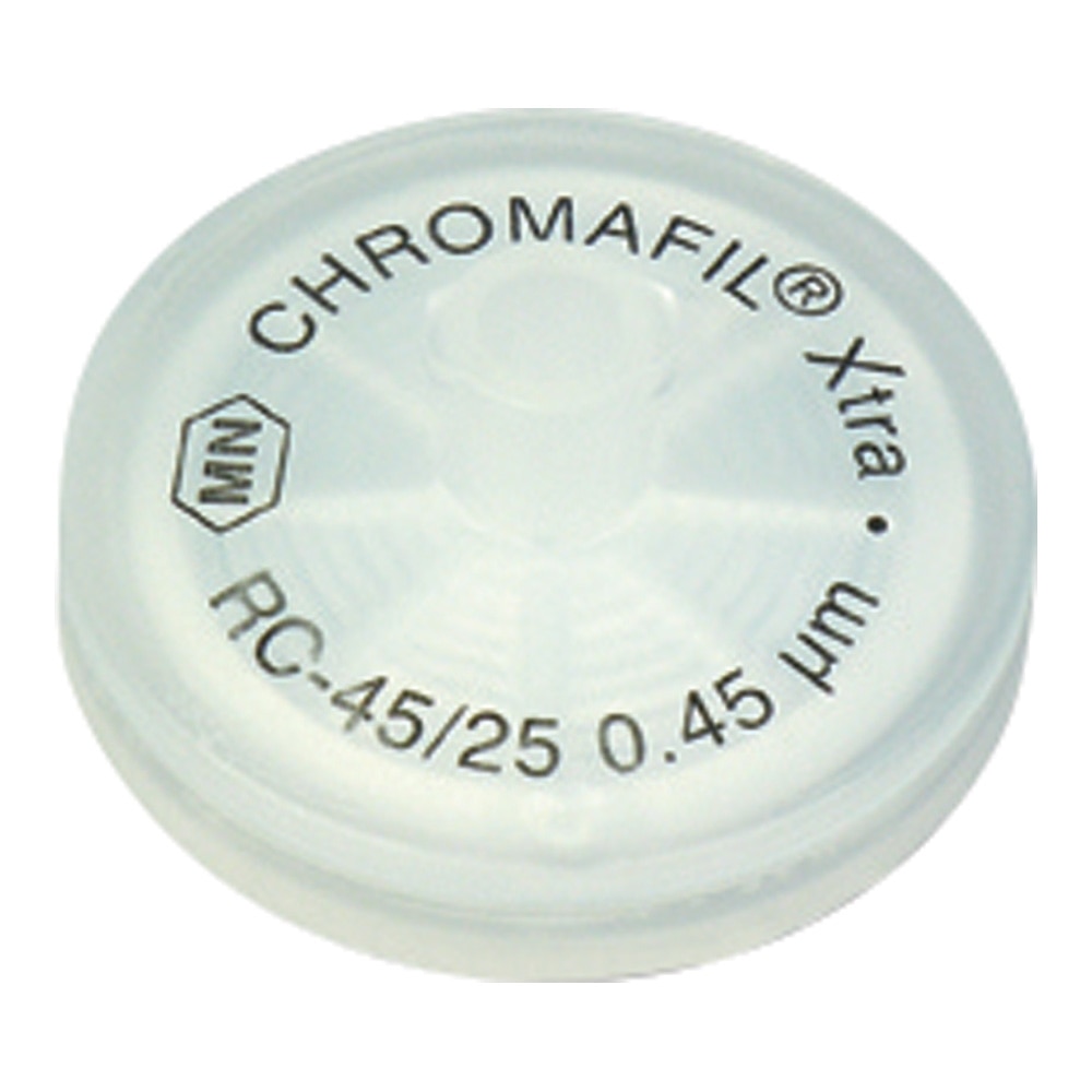 MACHEREY-NAGEL シリンジフィルター（セルロース・CHROMAFIL）0.45um φ25mm ナチュラル 100個入　729231 1箱（ご注文単位1箱）【直送品】