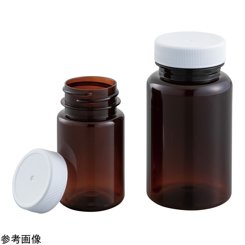 Qorpak 遮光・PET広口瓶 250mL　PLC-06593 1個（ご注文単位1個）【直送品】