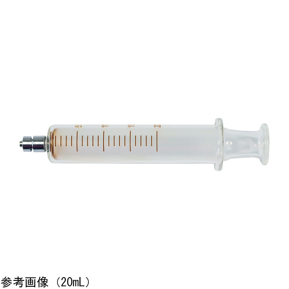 LLG　Labware ガラス注射筒 ルアーロック型 5mL　6272096 1本（ご注文単位1本）【直送品】