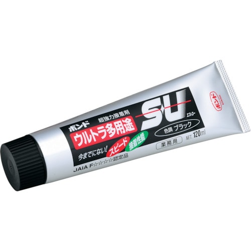 トラスコ中山 コニシ ボンドウルトラ多用途SU 120ml(箱) 黒（ご注文単位1本）【直送品】