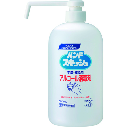 トラスコ中山 Kao 業務用ハンドスキッシュ 本体 800ml（ご注文単位1個）【直送品】