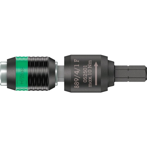 トラスコ中山 Wera 889/4/1F ラチェット機能付ビットホルダー（ご注文単位1個）【直送品】