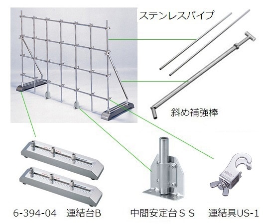 ヤマナカ ユニットスタンド（B型）　B-S1000 1台（ご注文単位1台）【直送品】