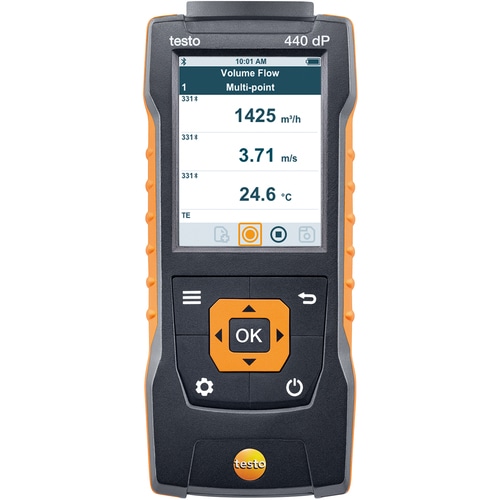 トラスコ中山 テストー TESTO 440DP 本体 差圧センサ内蔵（ご注文単位1台）【直送品】