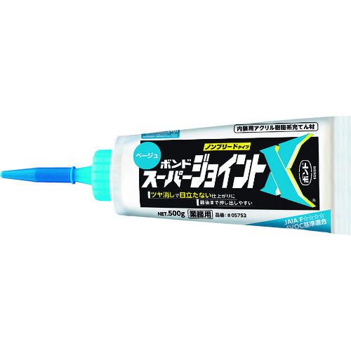 トラスコ中山 コニシ スーパージョイントX ベージュ 500g（ご注文単位1個）【直送品】