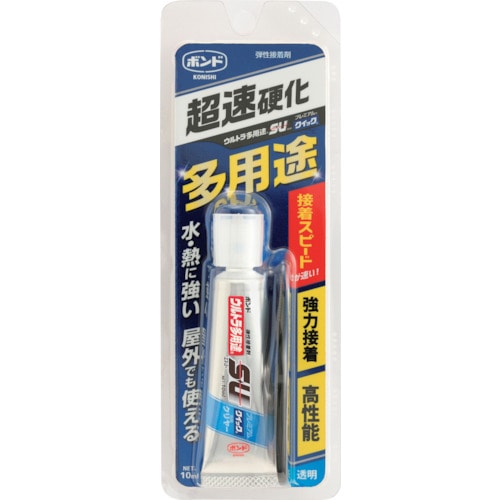 トラスコ中山 コニシ ボンド ウルトラ多用途SUプレミアムクイック/10ml（ご注文単位1本）【直送品】