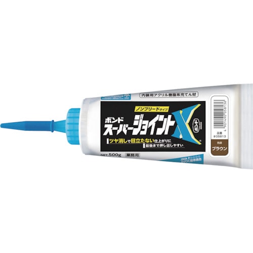 トラスコ中山 コニシ スーパージョイントX ブラウン 500g（ご注文単位1本）【直送品】